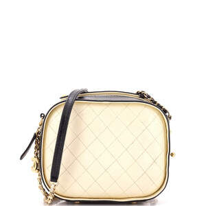 Chanel Vanity Case Bag Quilted Crumpled #233846C16B